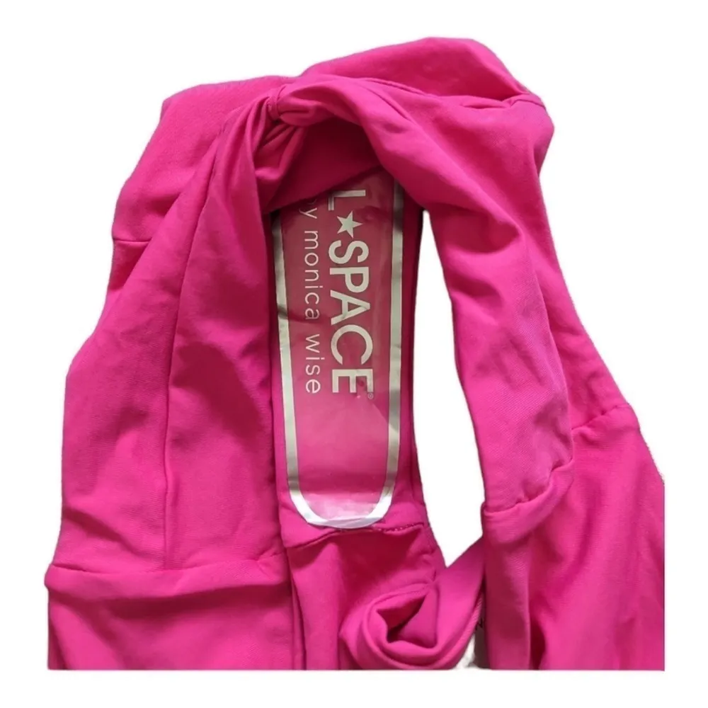 L*Space Nancy Lee Bikini Bottom Bitsy Bougainvillea Pink Size XS Style LSNLB21 - Image 6