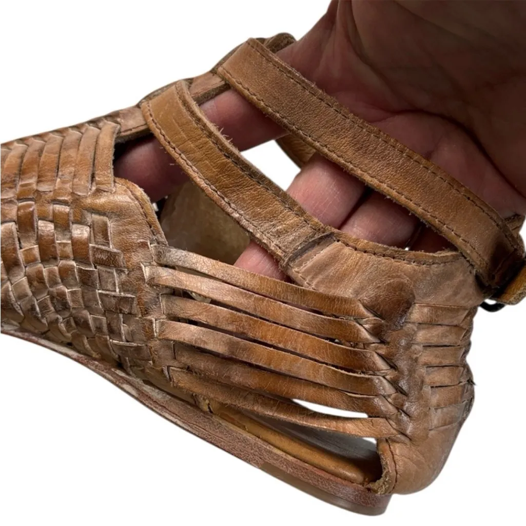 EUC Bed Stu Leather Claire Caged Sandals
Tan Size 8 - Image 7
