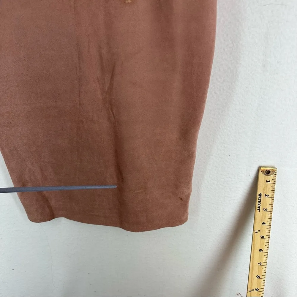 Charlotte Russe Bodycon Front Cutout Above the Knee Dress M Pink - Image 3