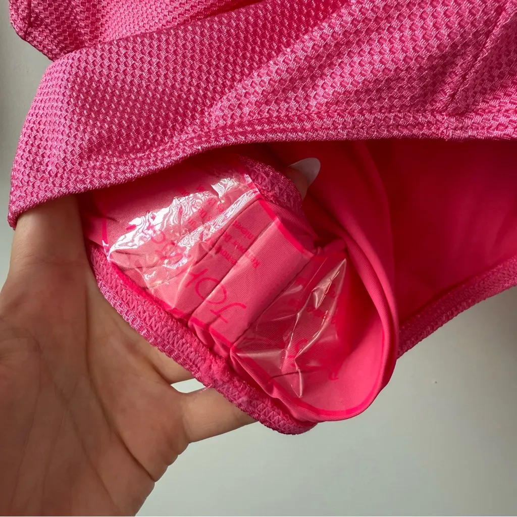 Betsey‎ Johnson Long Sleeve One Piece Swimsuit Pink S - Image 5