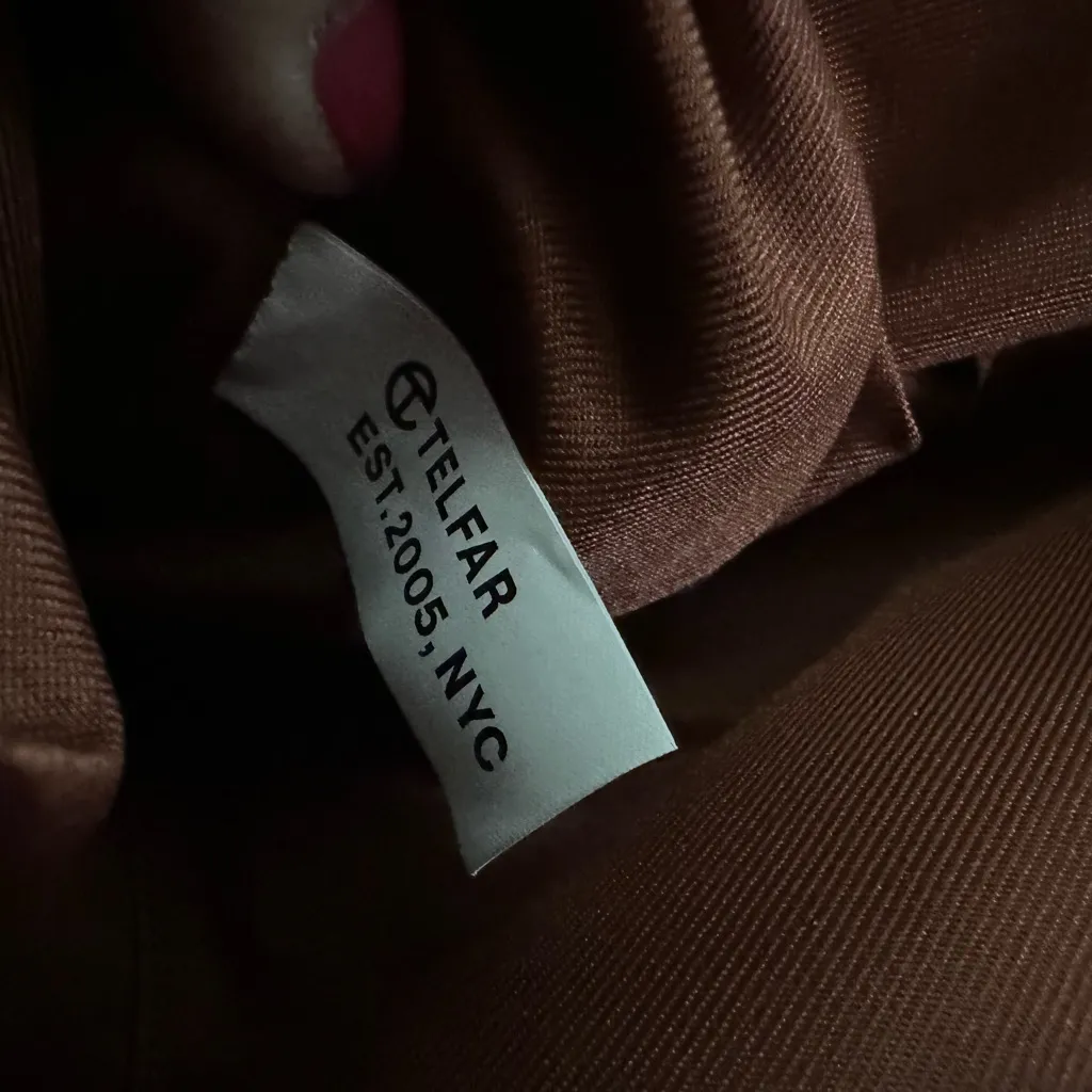 Telfar NWT  Medium Tan Shopping Bag Handbag‎ - Image 7