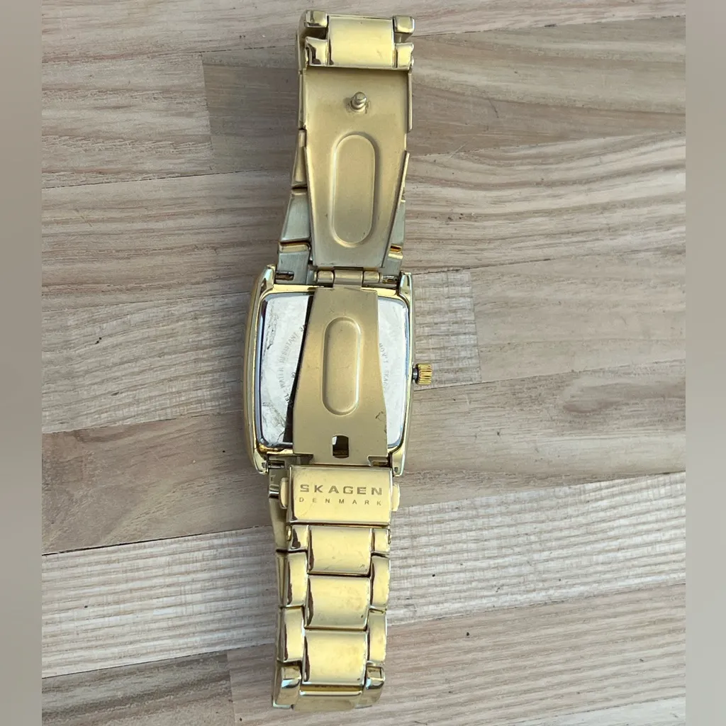 Skagen Ladies Watch Crystals Gold - Image 7