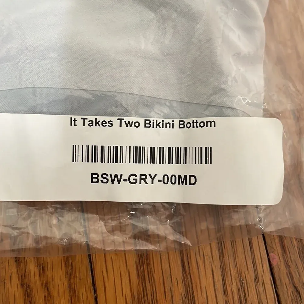 ADAY  It takes two bikini bottom Grey M‎ NWT - Image 8