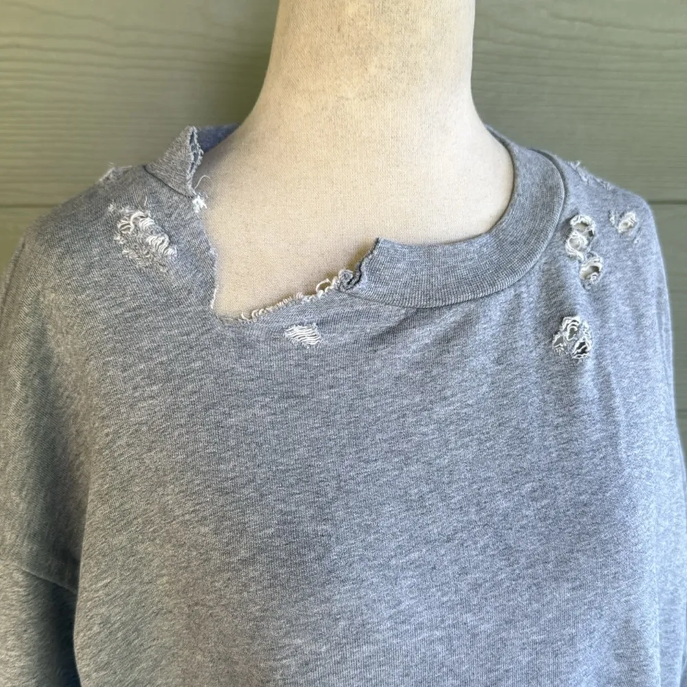 Alexander Wang  Distressed Sweatshirt - Image 2