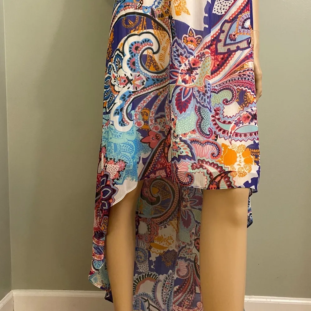 NWT Bold Elements high low maxi dress SZ S‎ - Image 9