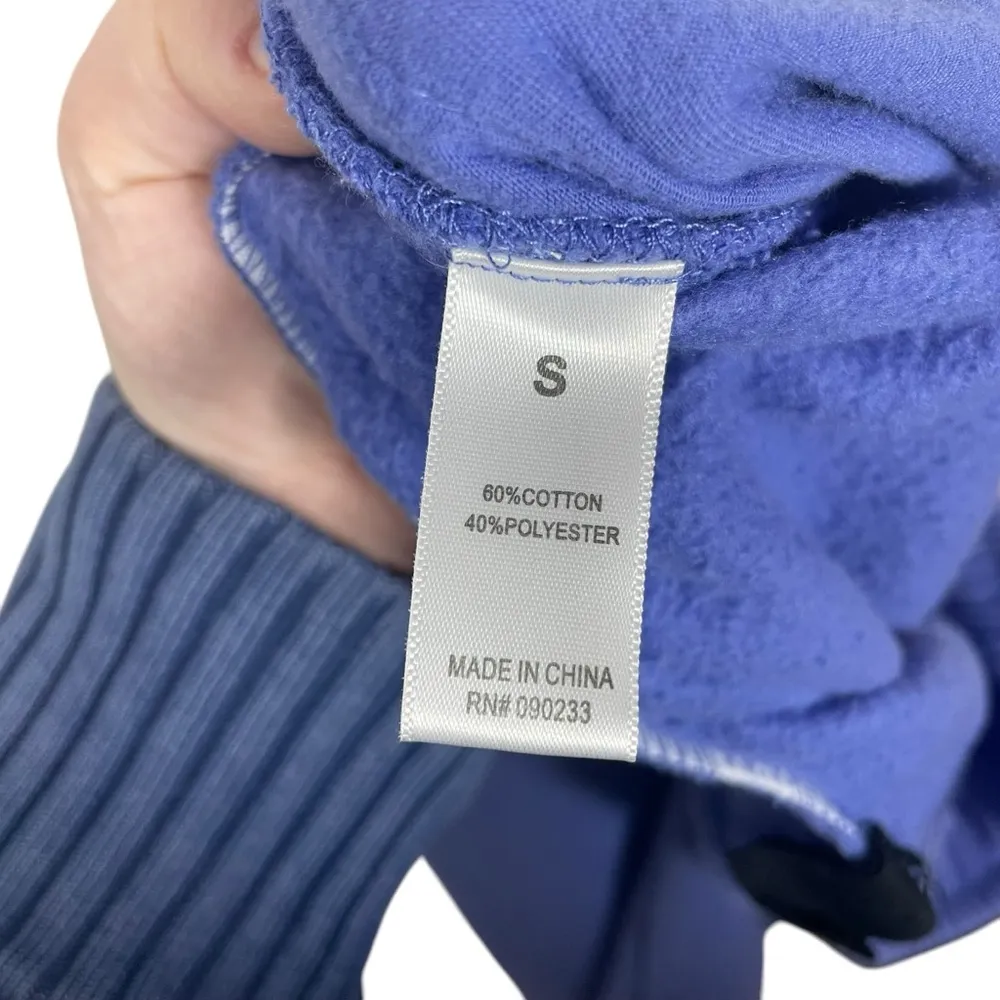 PacSun Women’s Lazy Fleece Sweatpants in Blue/Purple Size S - Image 8