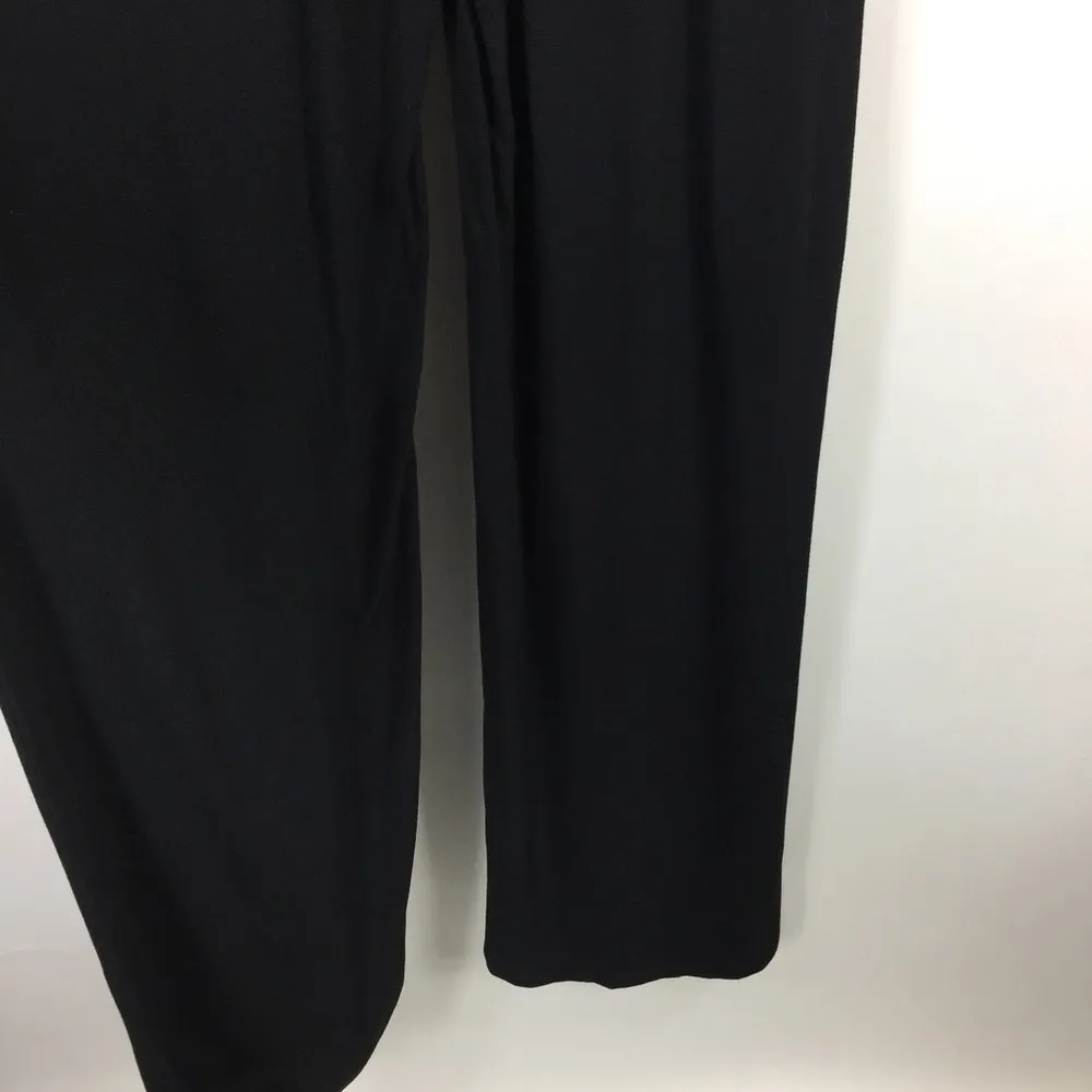 Flynn Skye Lace Up Back Wide Leg Jumpsuit Black XS - Image 14