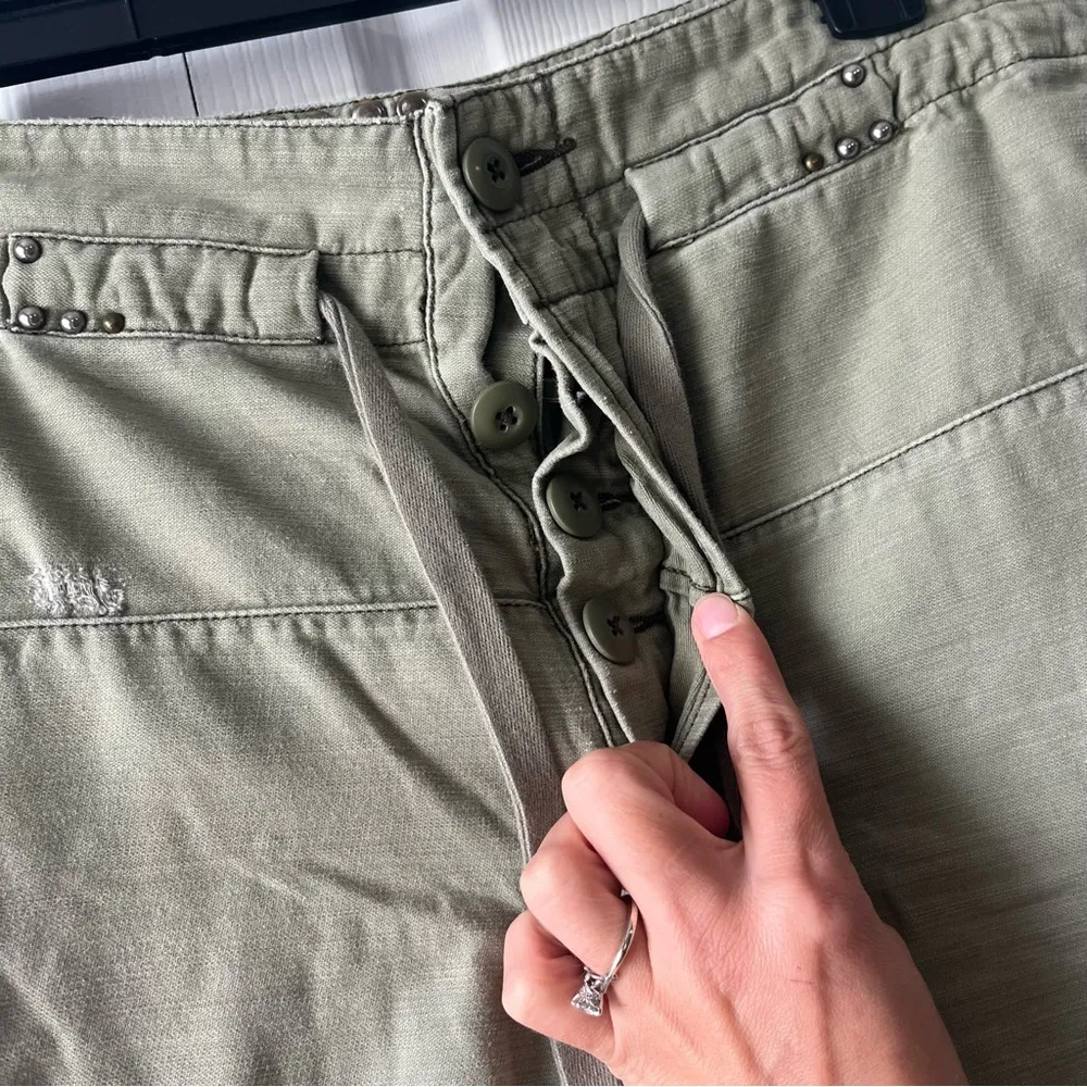 Free People Don’t Get Lost Cargo Size 4 - Image 2