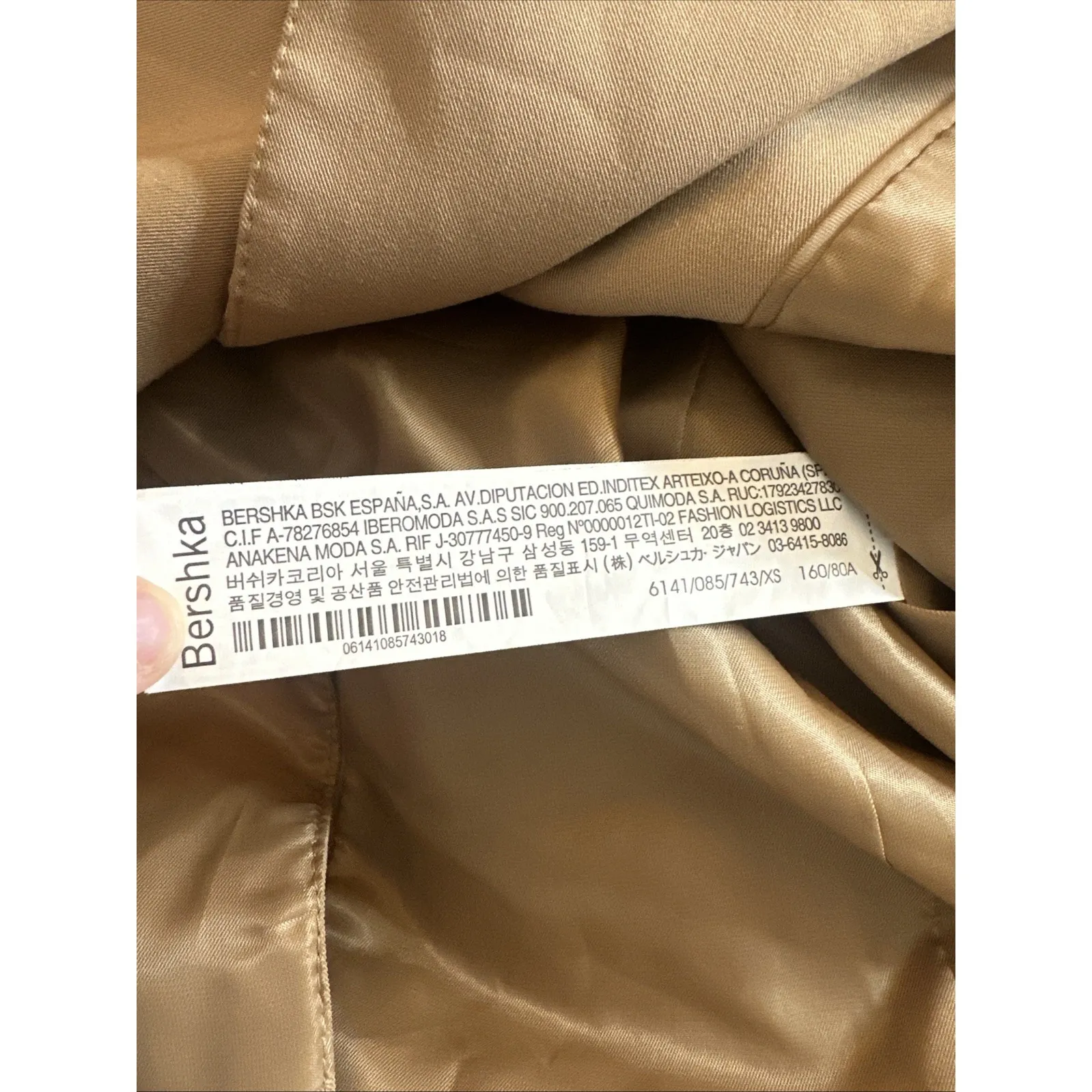 Bershka  blazer‎ Brown Size XS - Image 14