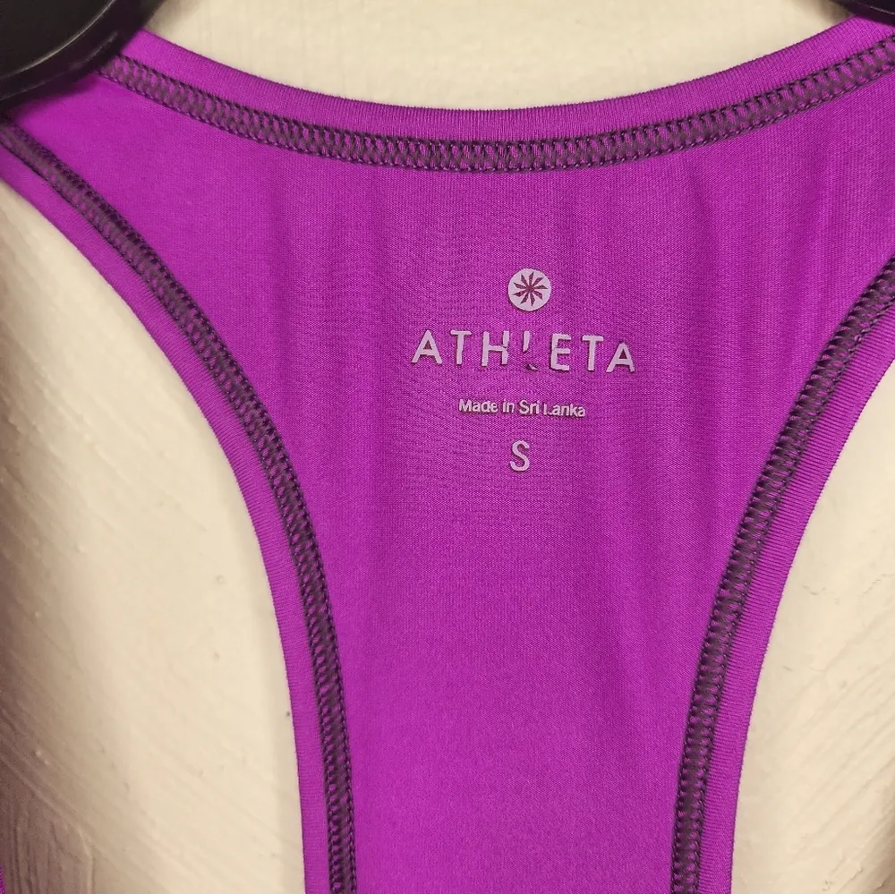 Athleta magenta tank size small - Image 3
