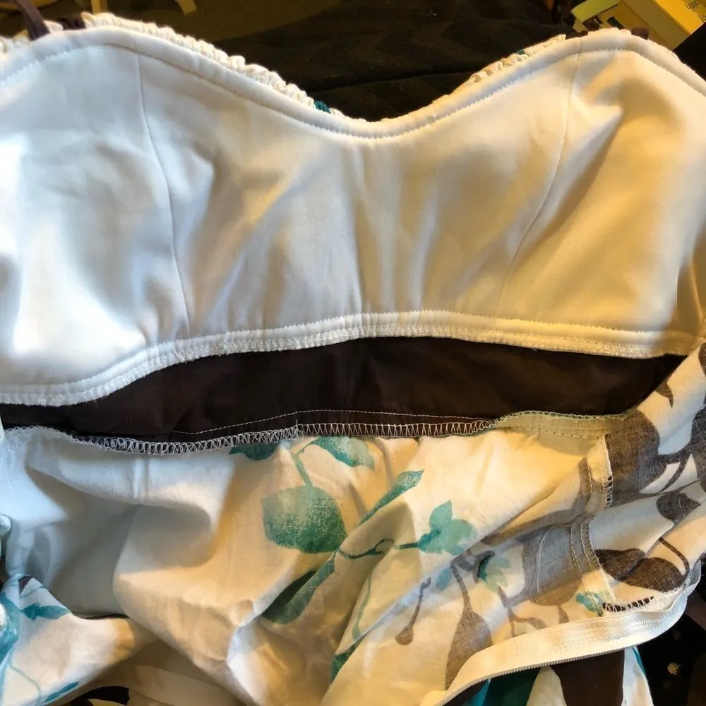 Speechless Floral Sundress Spaghetti Straps Juniors Size 7 - Image 7