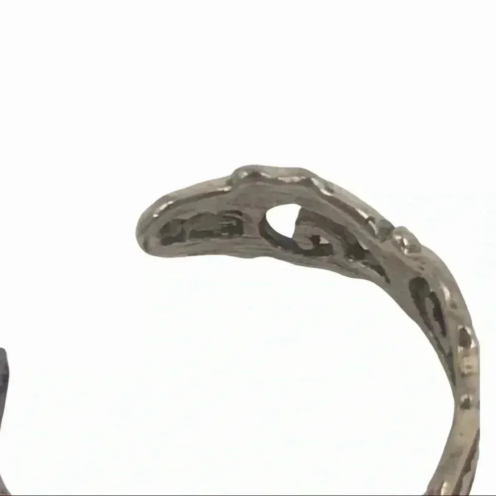 925 TOE RING XS STAMPED STERLING SILVER WAVES IN THE WIND ADJUSTABLE - Image 12