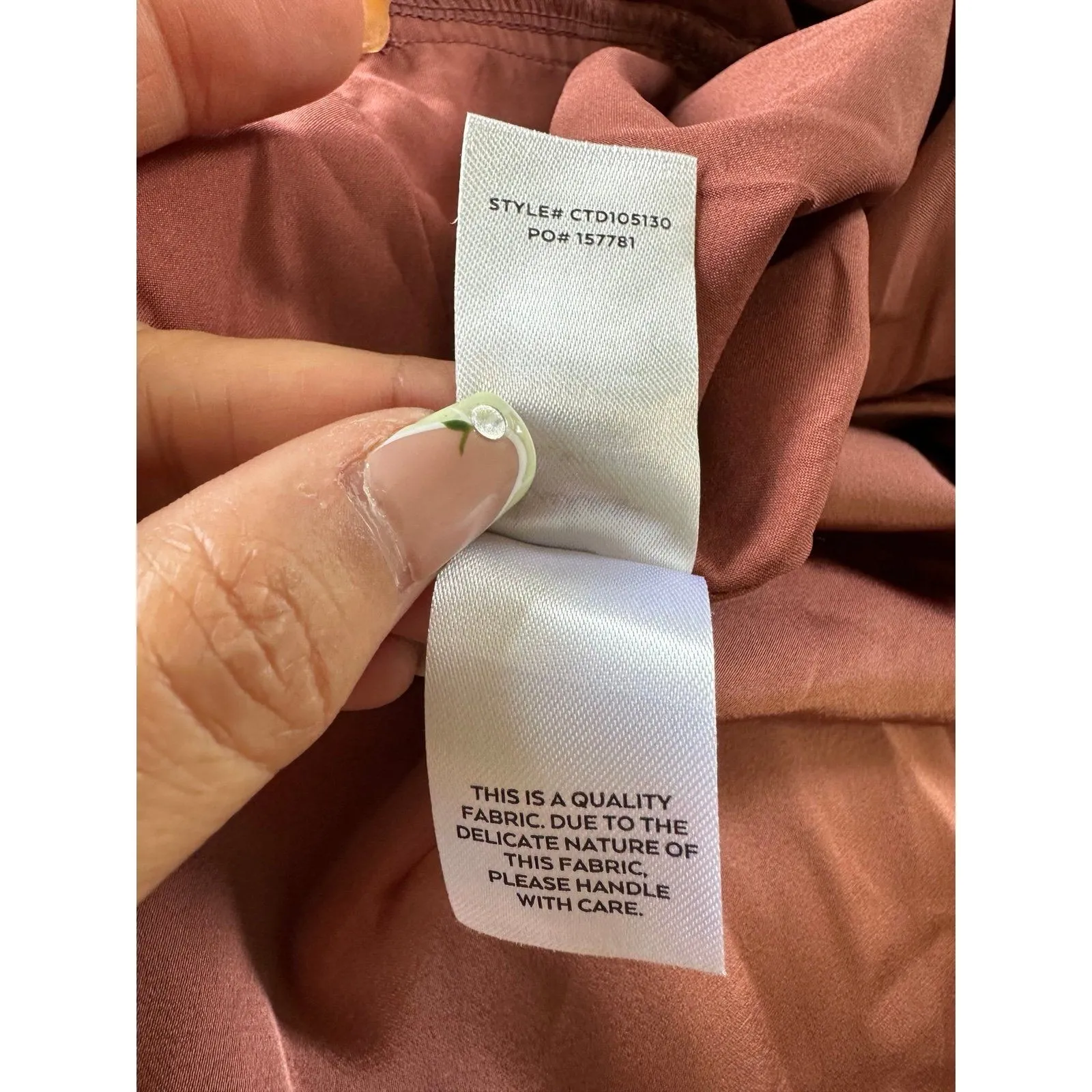 Lulus Enchanted Moments Mauve Pink Satin Ruffled High-Low Surplice Dress XS - Image 9