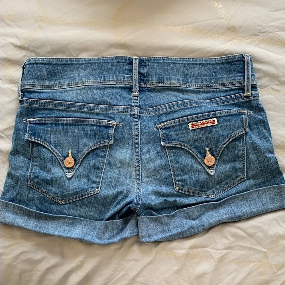 Denim Blue Women Shorts - Image 2