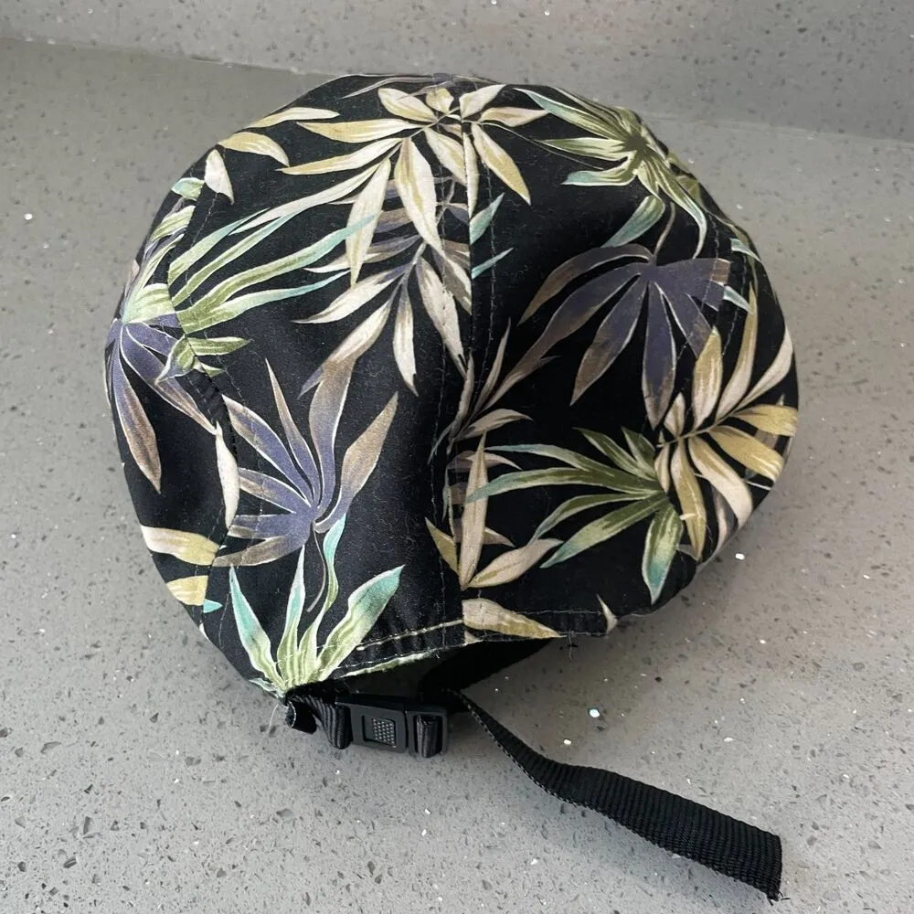 American Eagle AE Tropical Patch Suede 5 Panel Strapback Hat Cap Adult - Image 3