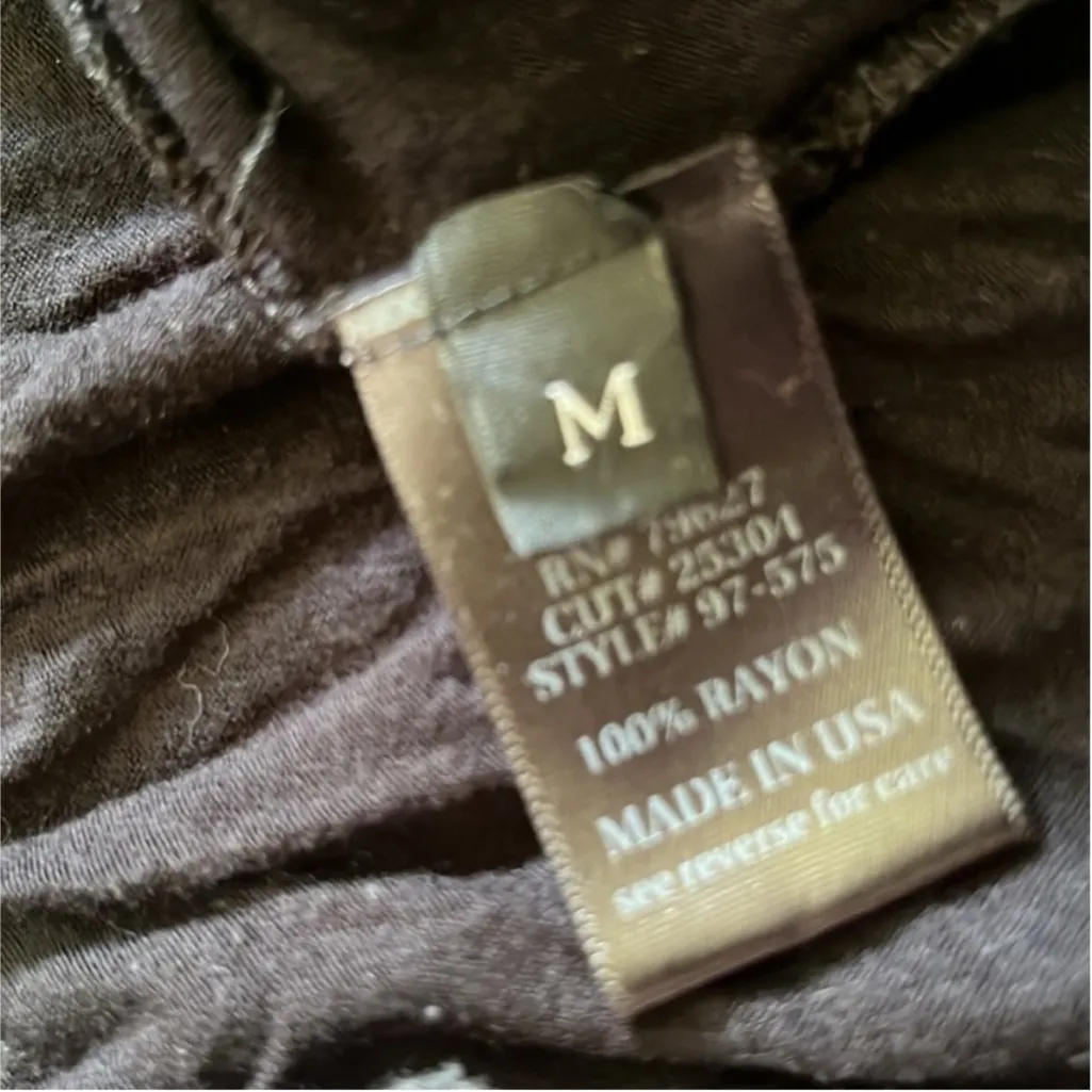 Lip Service Medium Black Pentagram Tank Top - Image 3