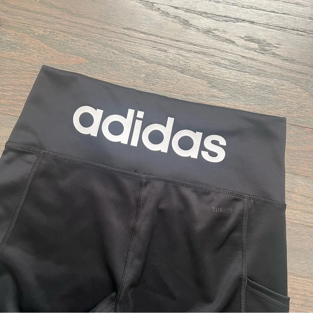 NWT Women’s Adidas 7/8 Athletic Training Tights Leggings Black Size Small - Image 4