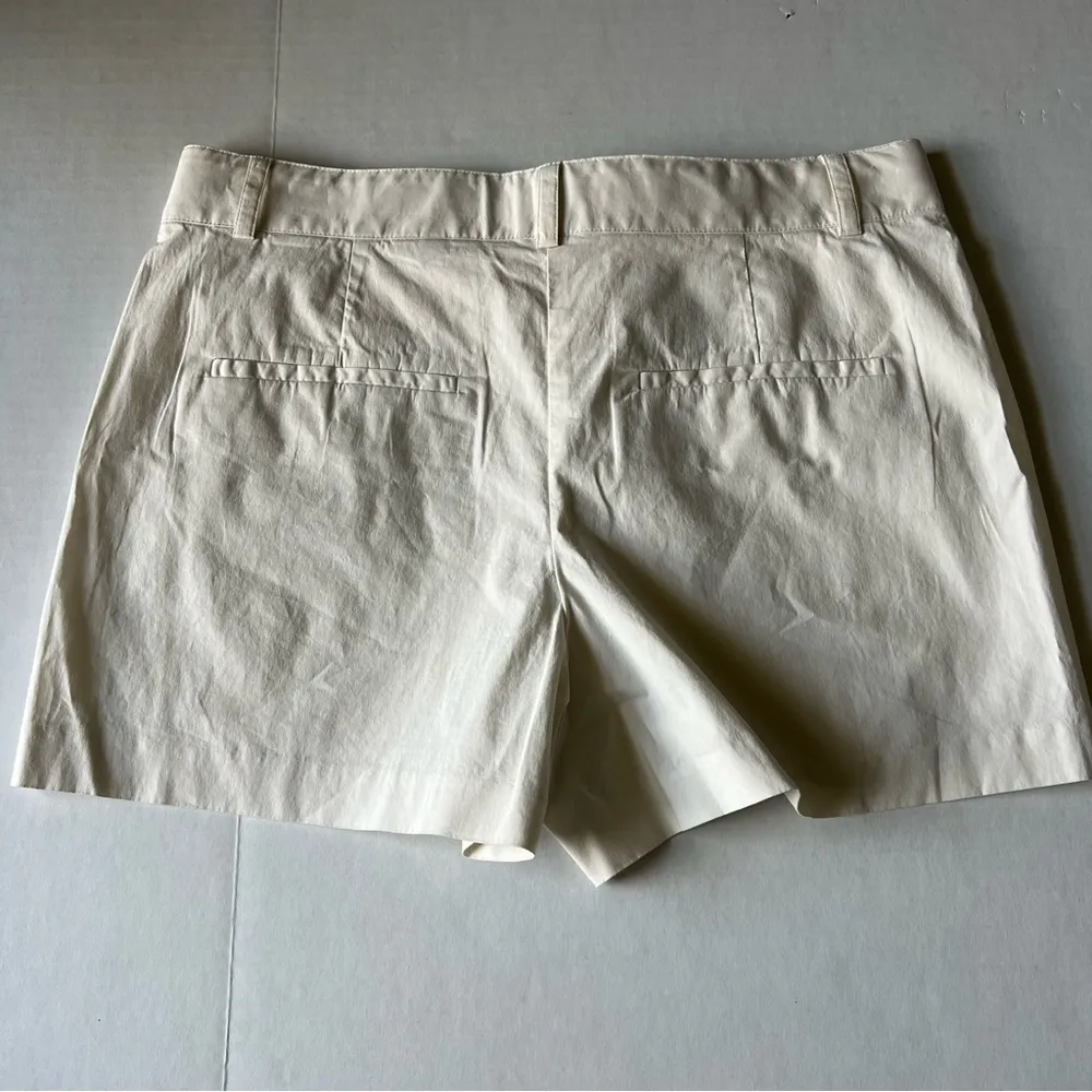 Theory Calila 2 light poplin shorts size 4 - Image 5