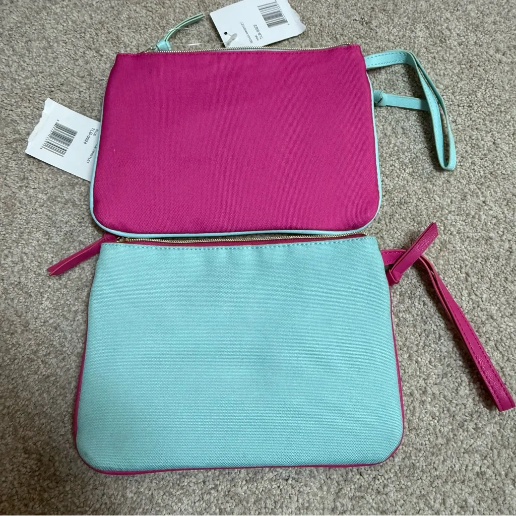 NWT Luv Betsey Johnson Beach Please! And Resting Beach Face‎ Wristlets - Image 5