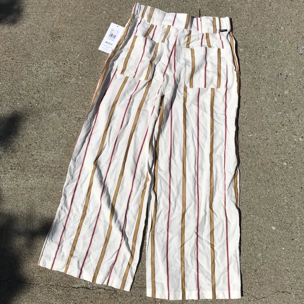 RVCA  Fully Noted Striped Pants size S - Image 10