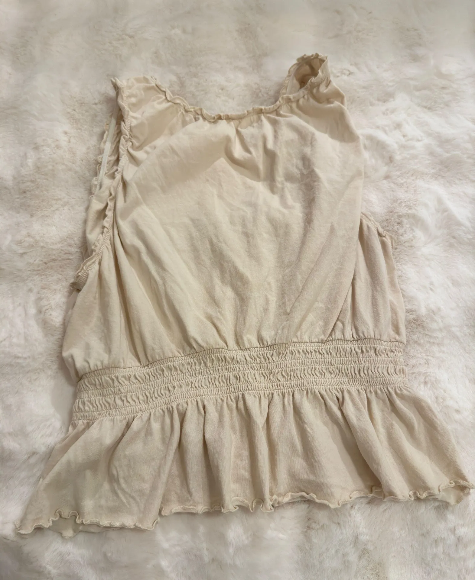 Outfitters Babydoll Ruffle Tank - Image 2