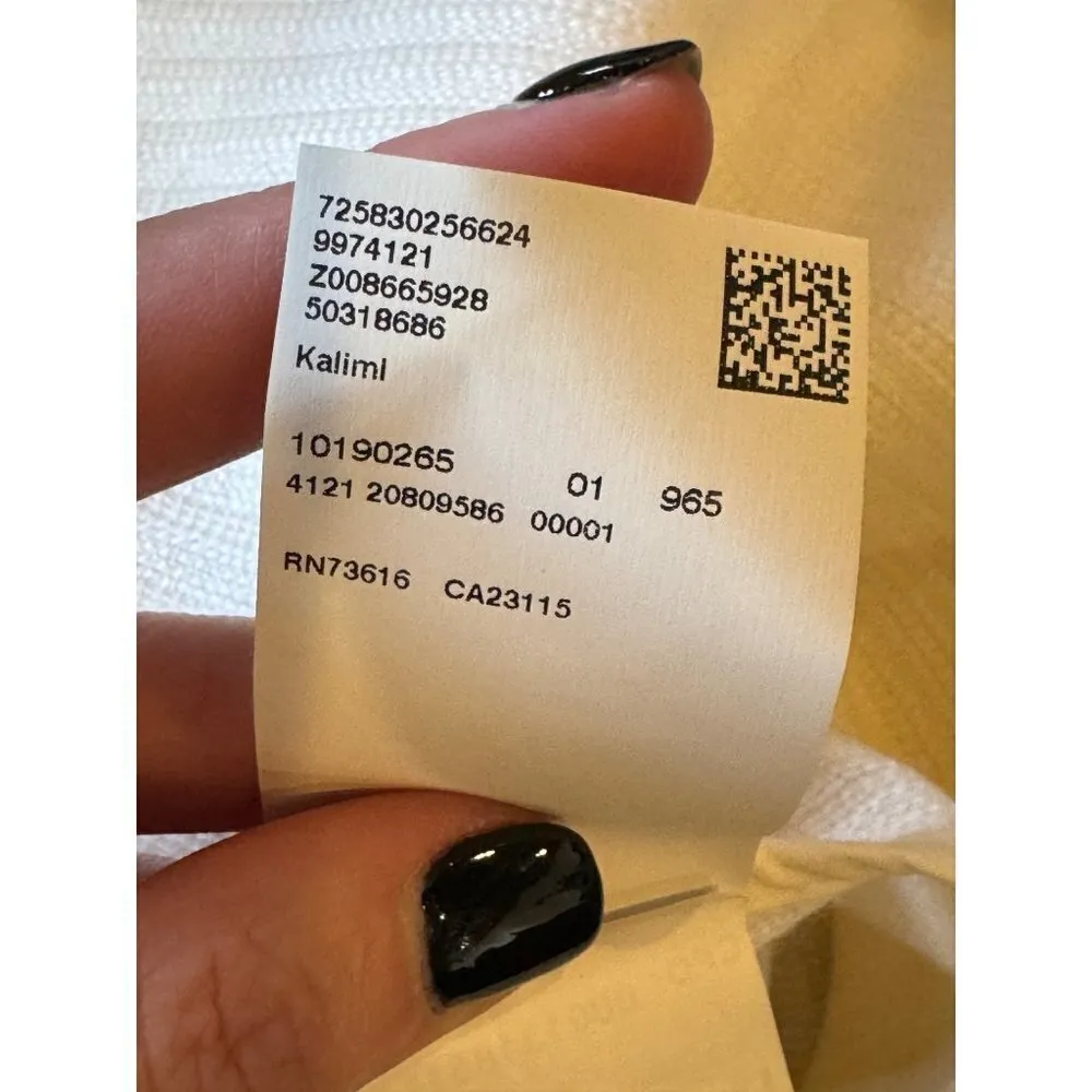 Hugo Boss Ivory Wool Blend Knit‎ Waterfall Collar Long Line Belted Kalimi Vest 6 - Image 12