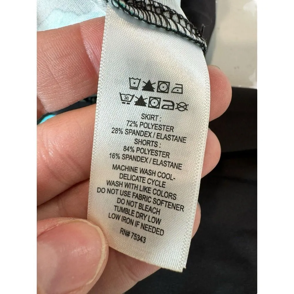 Tommy Bahama Golf Tennis Skort Size S Small Stretch UPF 50 Tropical Print NWOT - Image 5