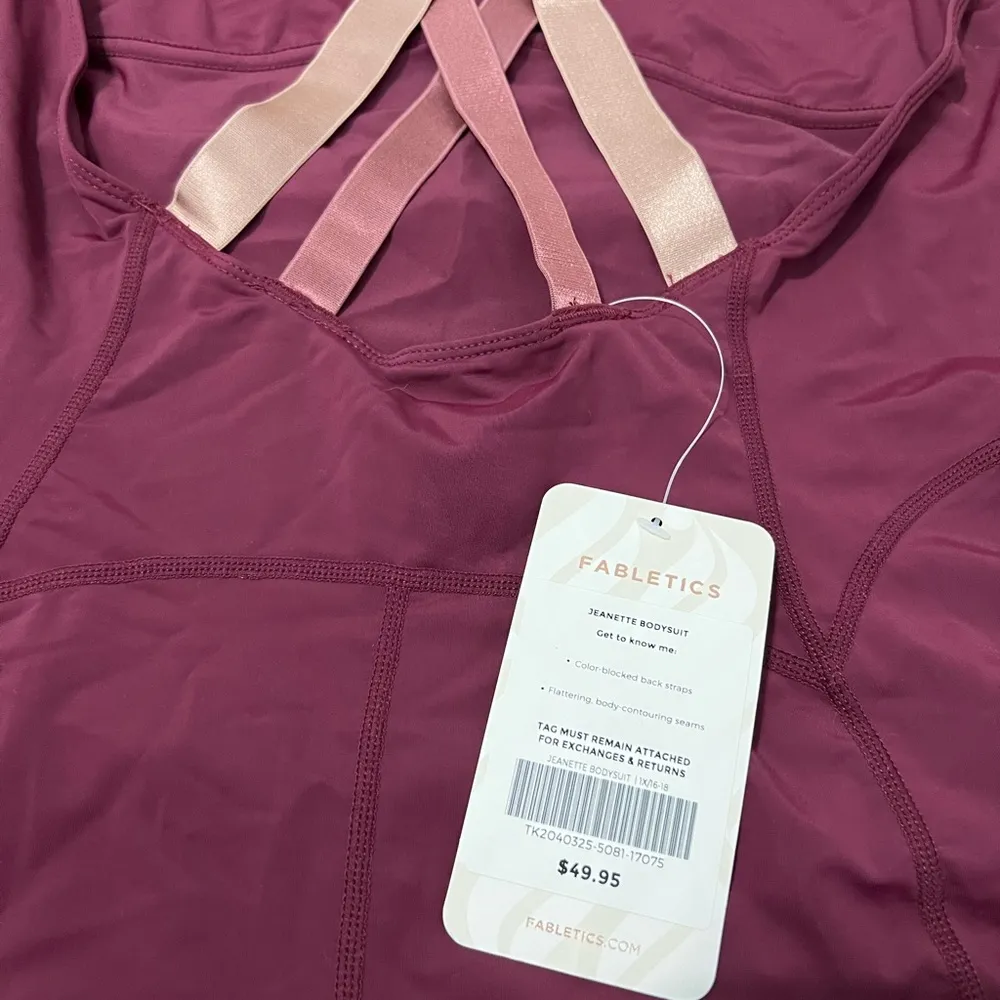 Fabletics Purple One-Piece Swimsuit - Image 4