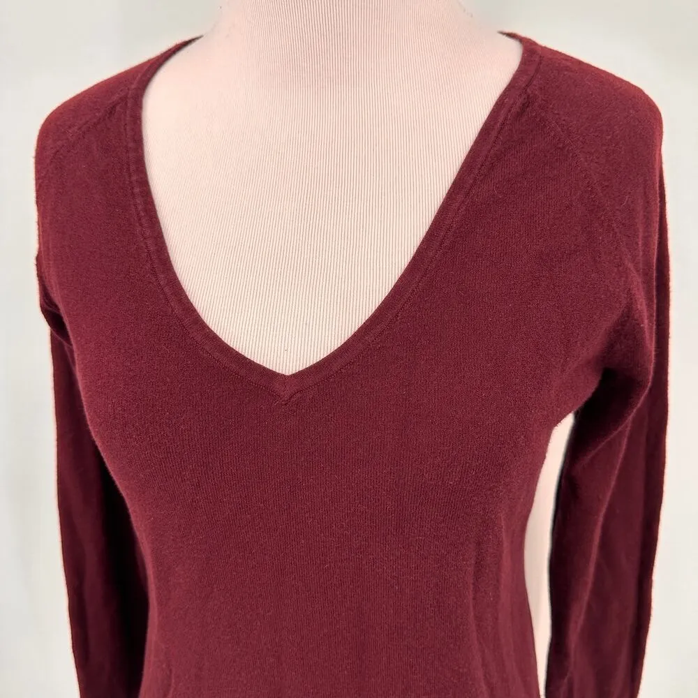 Lululemon Stand Steady V-Neck Sweater in Deep Rouge - Image 12