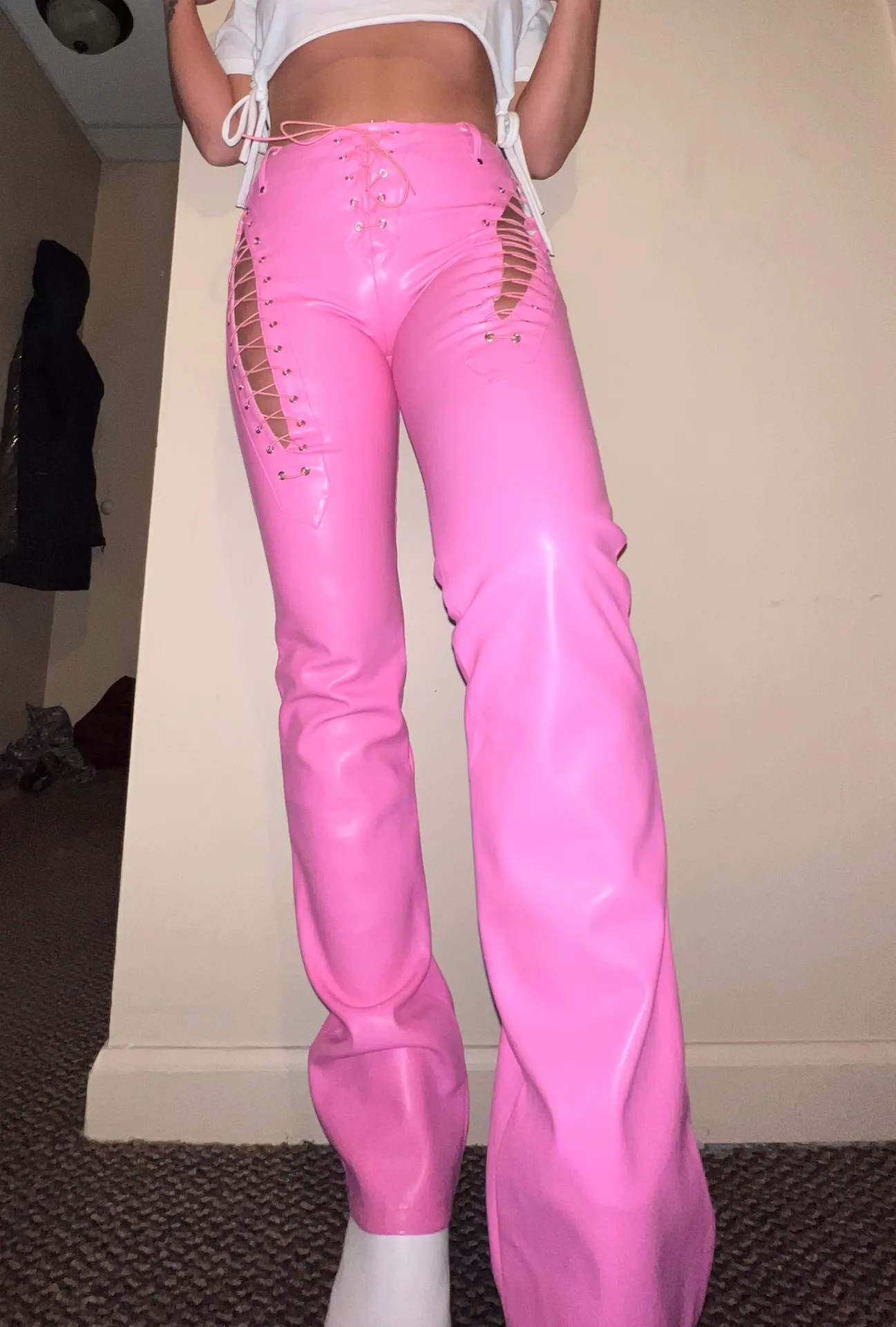 i.am.gia xtina pink pants - Image 3