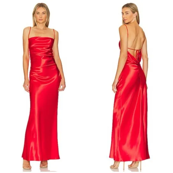superdown  Lanthea Maxi Dress In Red - Image 2