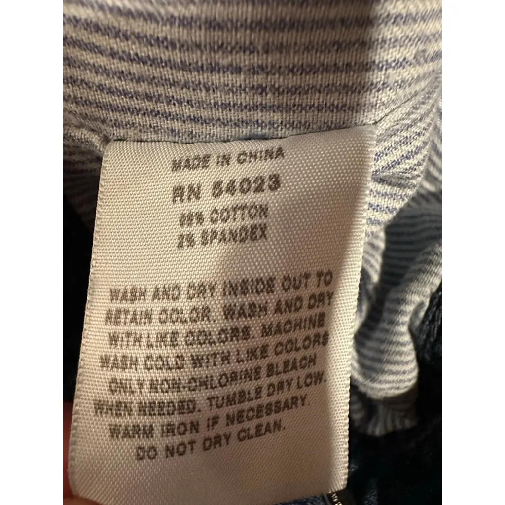 Women's Gap Blue Denim Jean Jacket S - Image 6