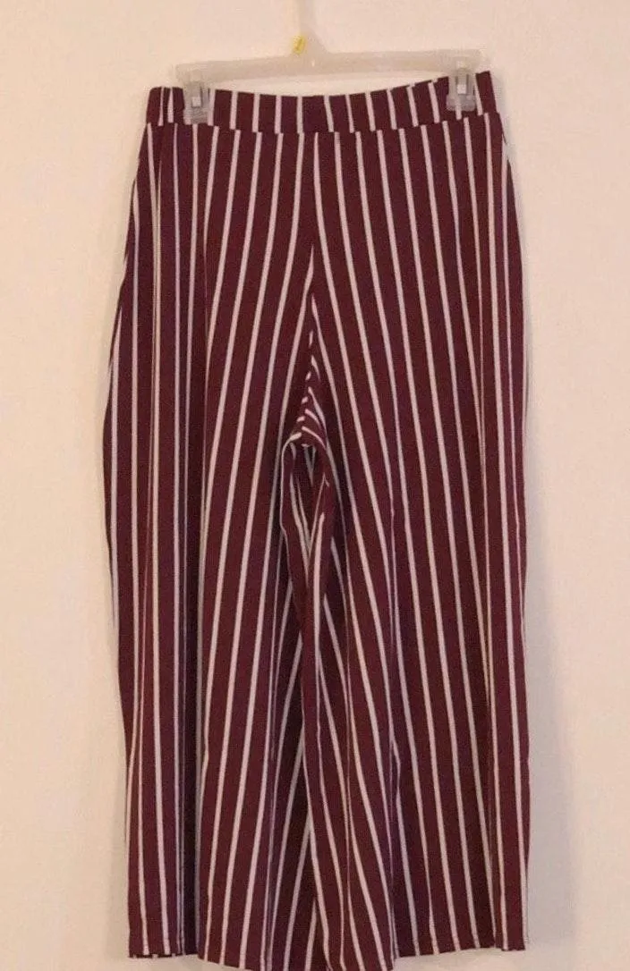 Stripe Culotte Pants - Image 4