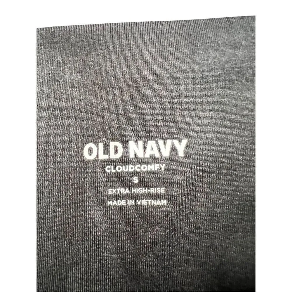 OLD NAVY High rise black cloud Confy athletic joggers size S - Image 5