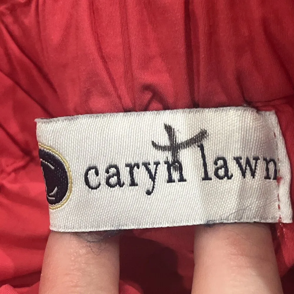 Caryn Lawn Dress Womens One Size Pink Summer Casual Cotton Nylon Pockets Size L - Image 2