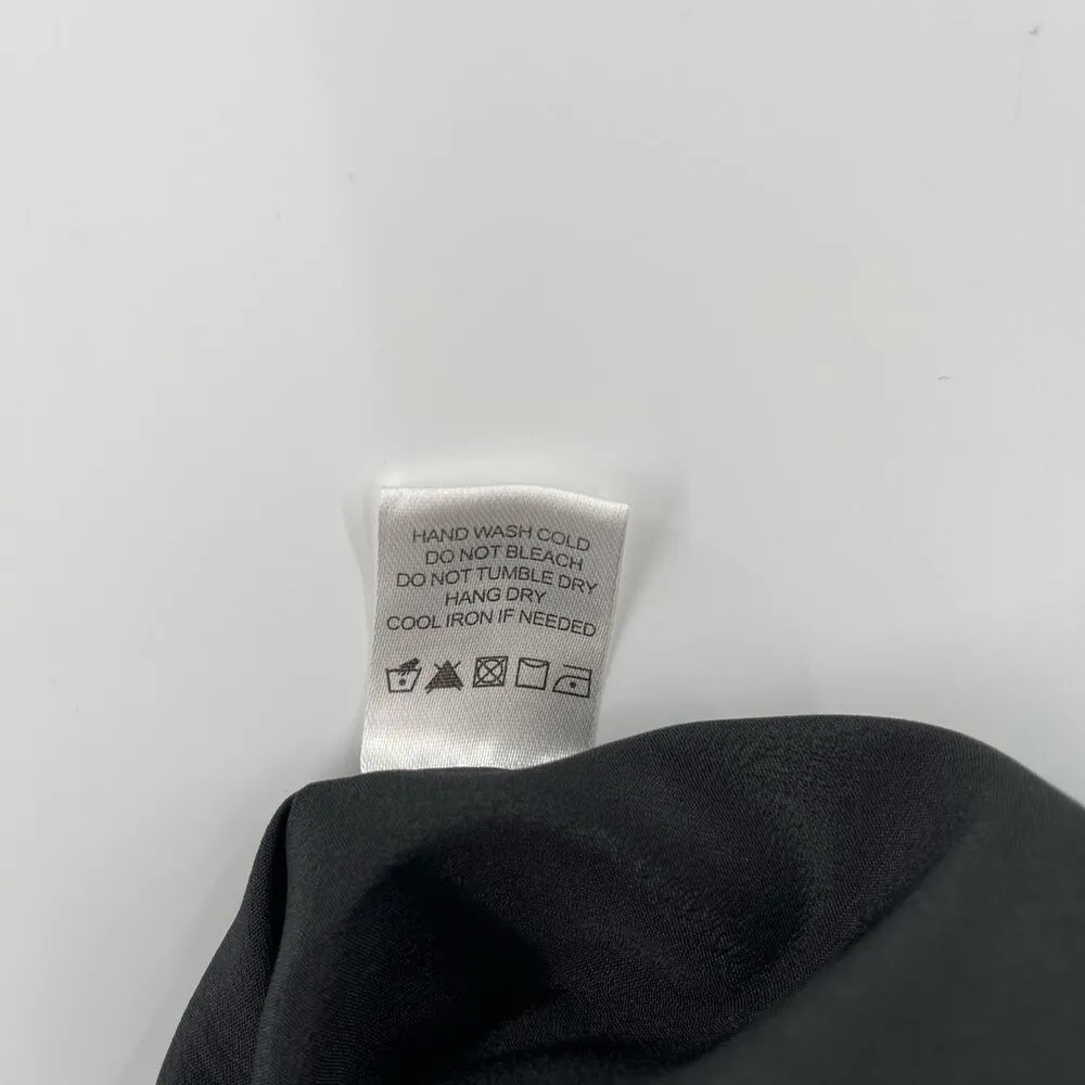 LOVERS + FRIENDS Dress Size Small Bridget Polka Dot Dots B&W Ruffle Cocktail - Image 15