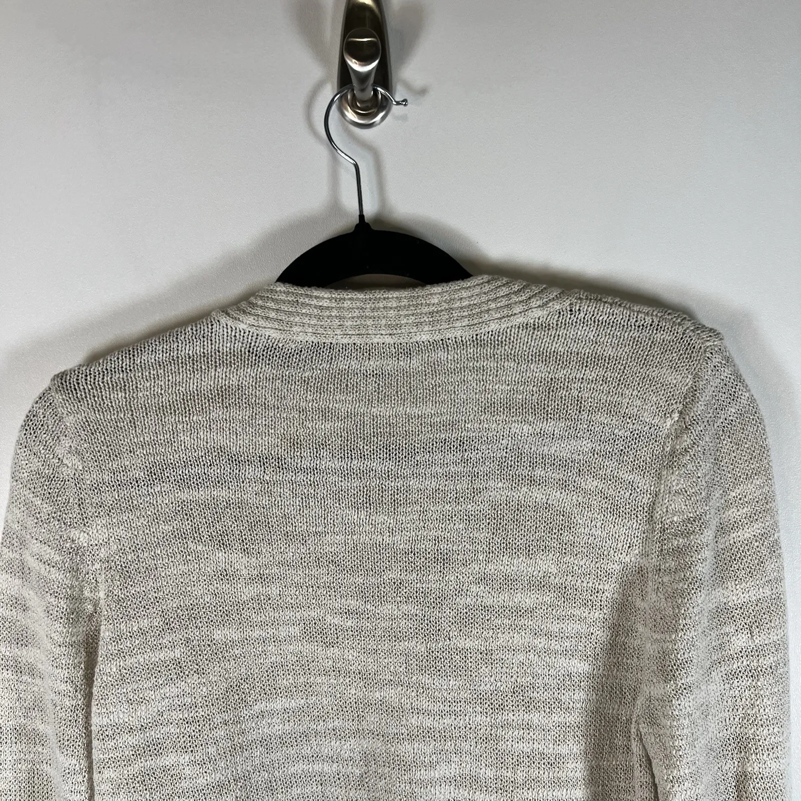 Pendleton‎ Cotton Cardigan Sweater Coastal Grandma Women Size Large Cream - Image 8