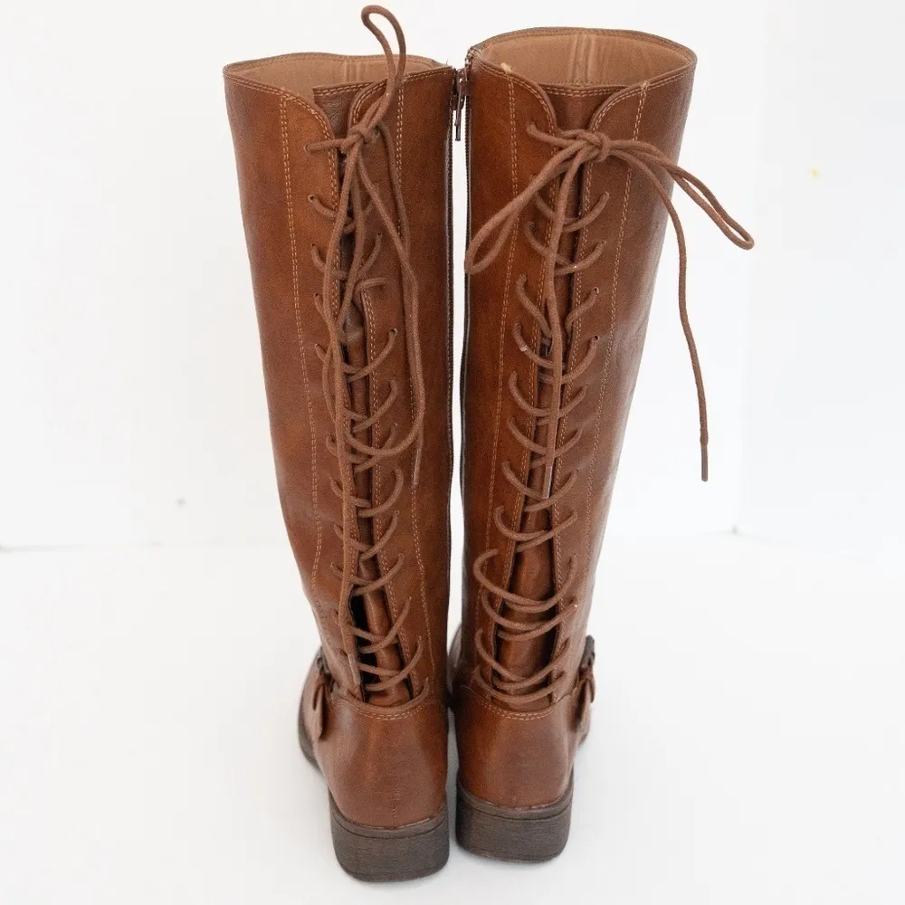 Eurosoft Selden Tall Boot Tan Size 7 - Image 3