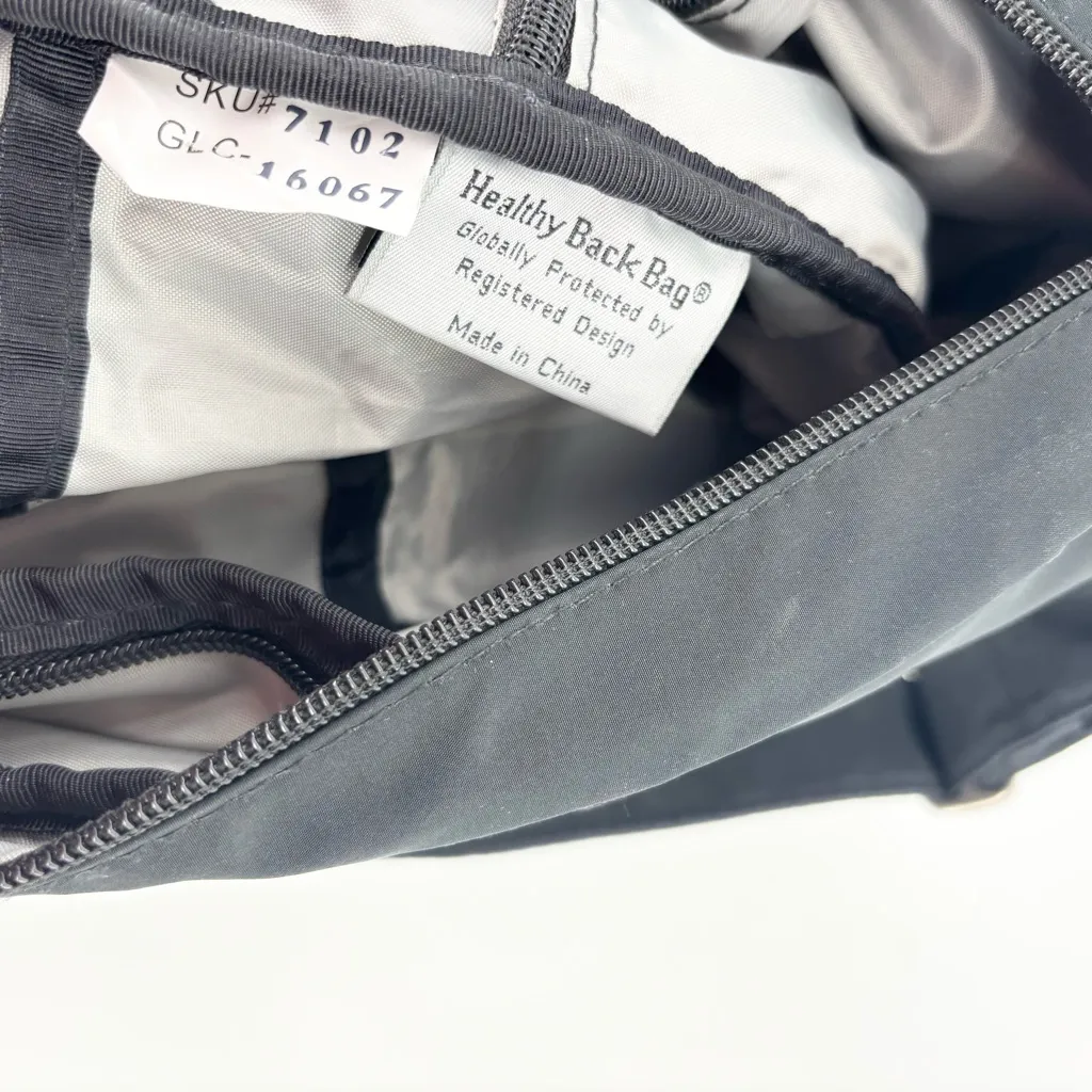 Ameribag Nylon Healthy Back Bag Extra Small Black - Image 9