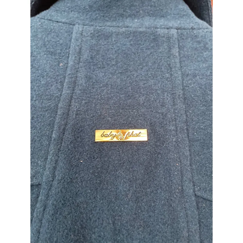 Y2K Baby Phat Wool blend trench coat Small - Image 6