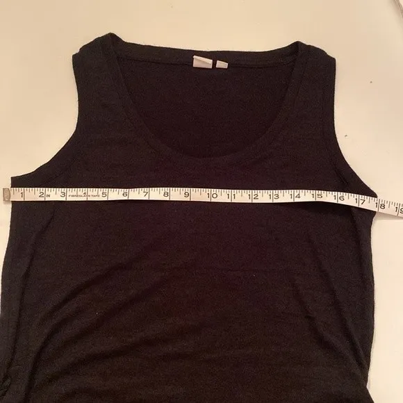 Gap sleeveless top with adjustable cinched sides, size small - Image 5