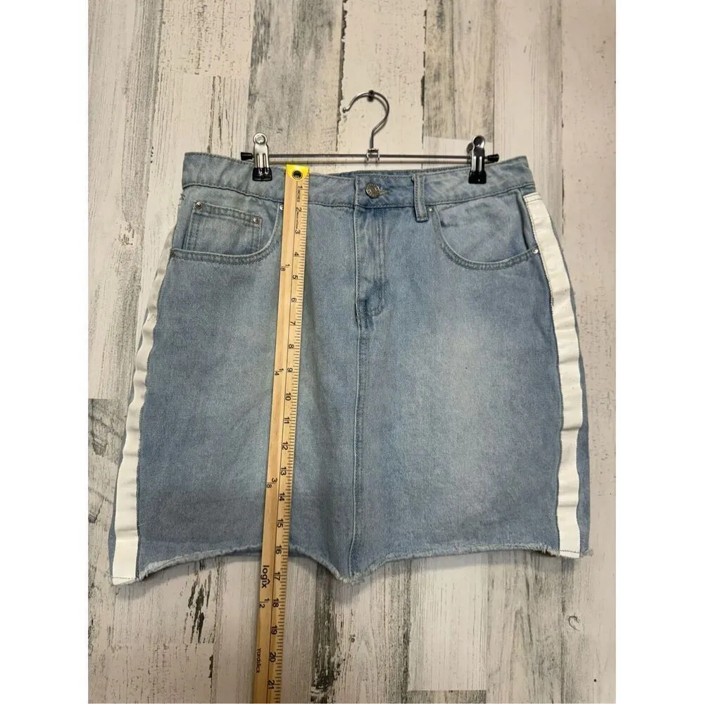 Jean skirt size large Blue - Image 5
