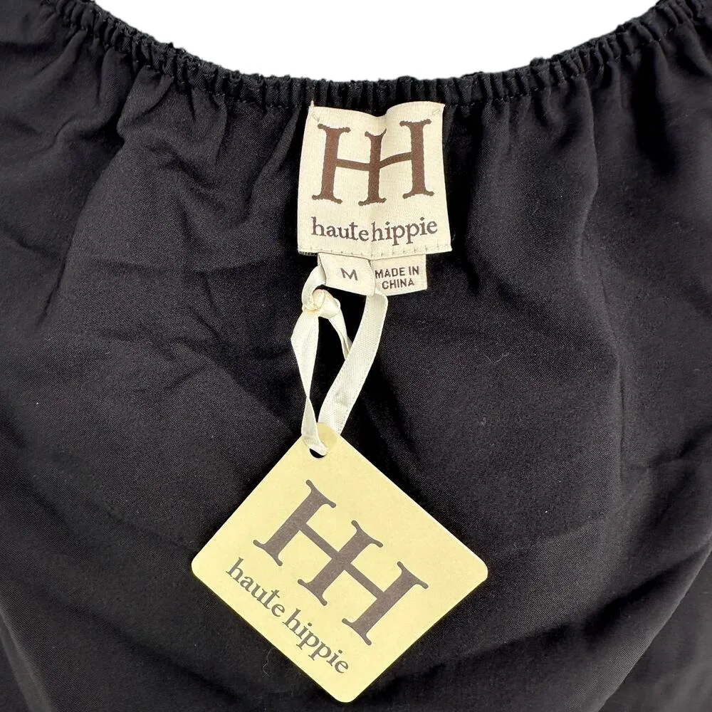 Haute Hippie | NWT | Med | Scarface Silk Blend Alligator Embossed Halter Tank - Image 4