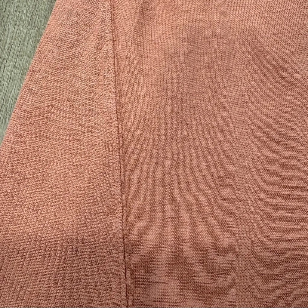 🌟POETRY🌟 KNIT & WOVEN TANK TOP HEMP ORGANIC COTTON BLEND ORANGE SZ 4 - Image 5