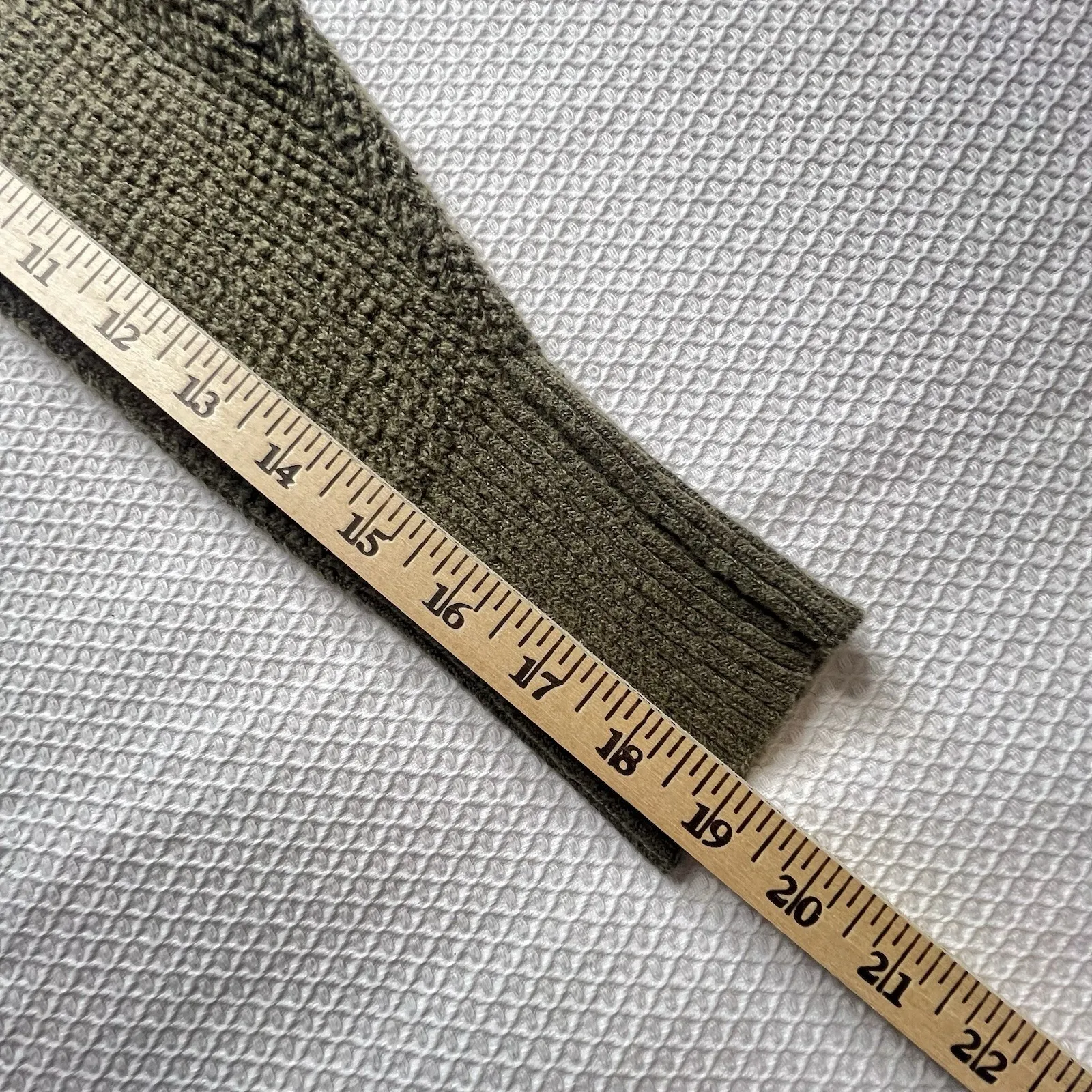 Aerie Cozy Up Waffle Quarter Zip Sweater Oversized Mock Neck Top Woman's Size XS - Image 6