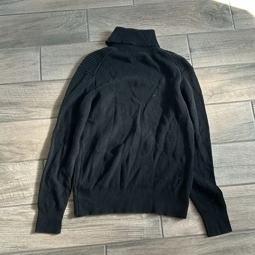 All saints black turtle neck sweater - Image 5