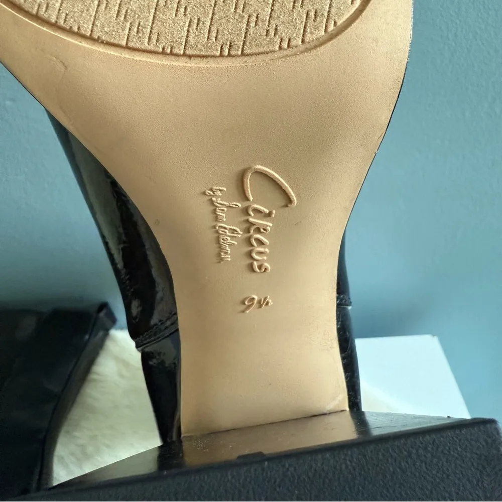 Sam Edelman Circus NY Stace Flare Heel Platform Boots - Image 8