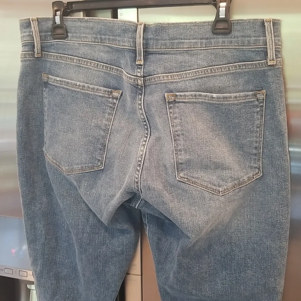 💕FRAME💕 Le Garcon Cuffed Crop Jeans ~ Bixby Blue 30 NWOT - Image 14