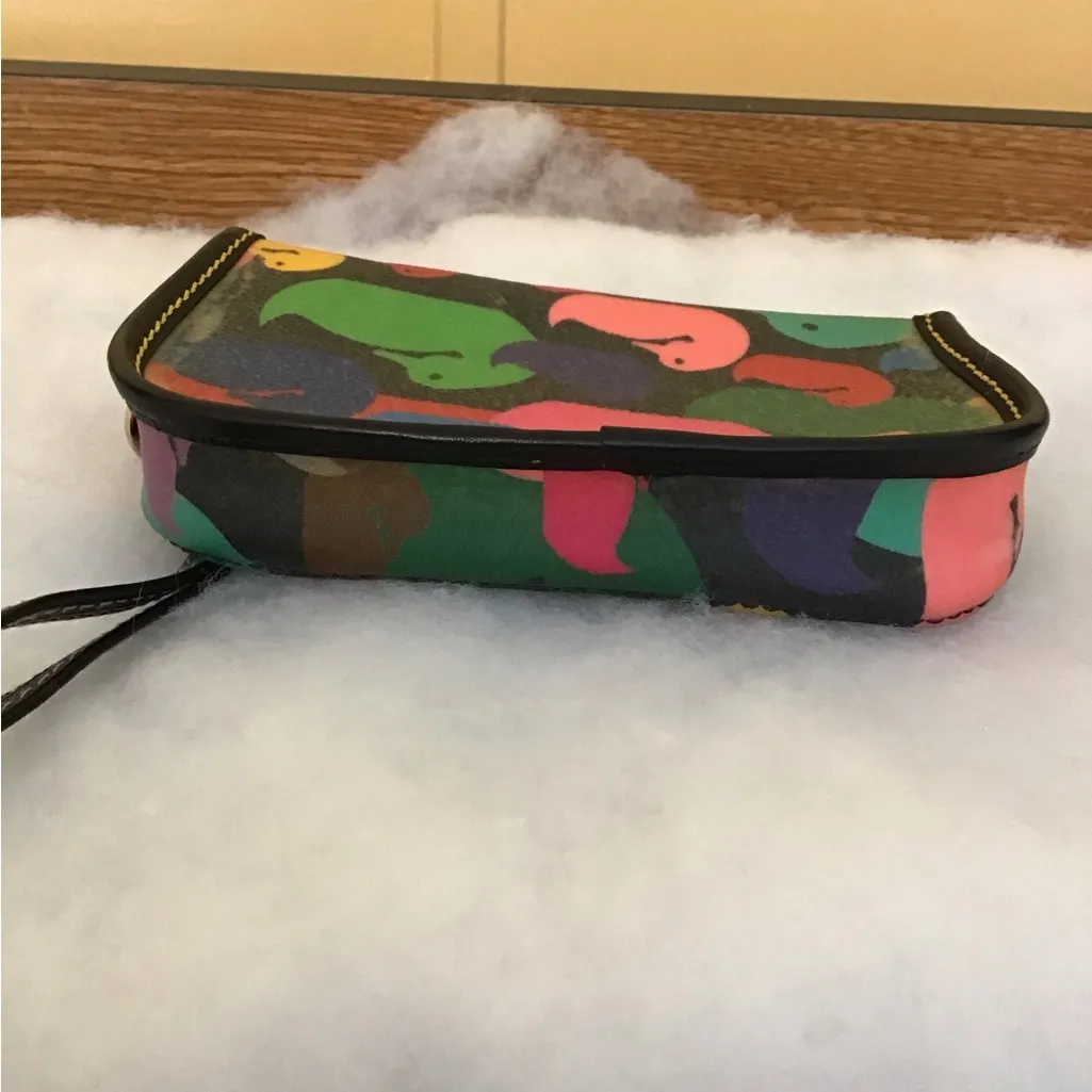 DOONEY & BOURKE Multi-Color Duck Wristlet, Great on-the-go-purse! - Image 3
