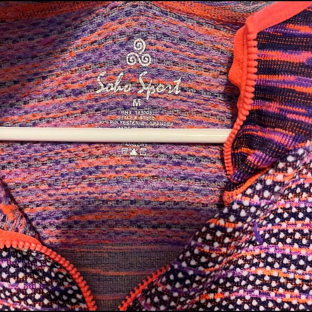 Soho sport multicolored print jacket in medium - Image 3